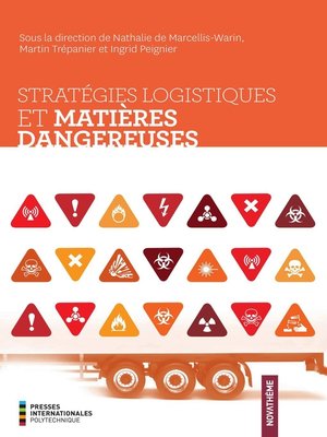 cover image of Stratégies logistiques et matières dangereuses